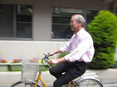 清水　営業　自転車